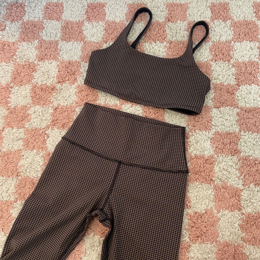 ALO Micro Houndstooth Set